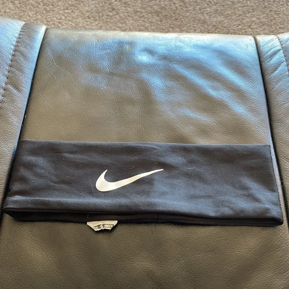 NIKE kids black headband